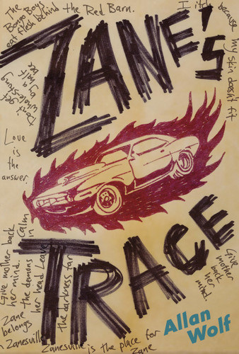 Zane's Trace book cover by Allan Wolf