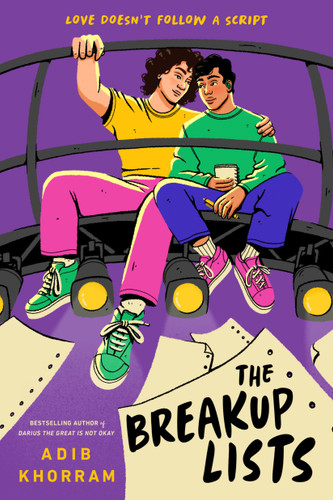 The Breakup Lists book cover by Adib Khorram