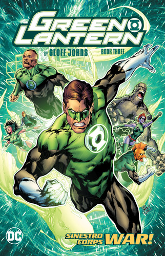 Green Lantern by Geoff Johns Book Three (New Edition) book cover by Geoff Johns