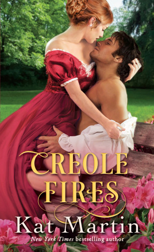 Creole Fires (Southern) book cover by Kat Martin