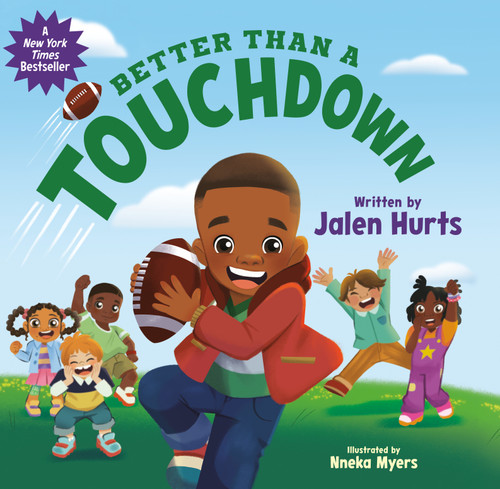 Better Than a Touchdown book cover by Jalen Hurts