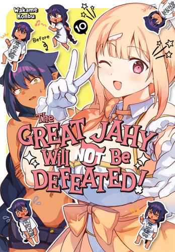 The Great Jahy Will Not Be Defeated! 10 (The Great Jahy Will Not Be Defeated!) book cover by Wakame Konbu