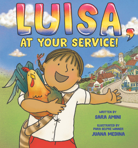 Luisa, at Your Service! book cover by Sara Amini
