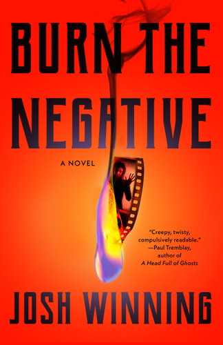Burn the Negative book cover by Josh Winning