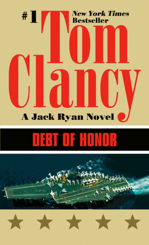 Debt of Honor (A Jack Ryan Novel) book cover by Tom Clancy