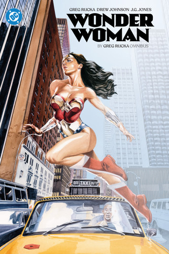 Wonder Woman by Greg Rucka Omnibus book cover by Greg Rucka