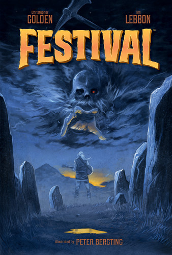 Festival book cover by Christopher Golden, Tim Lebbon
