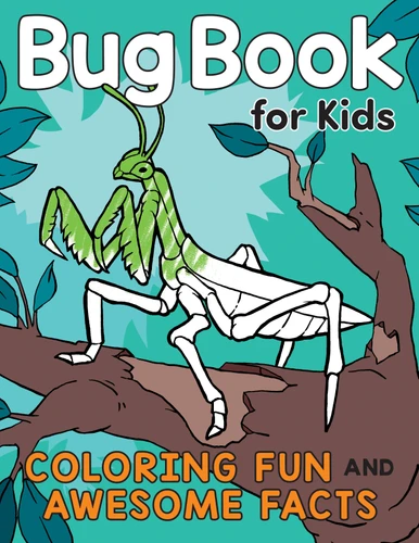 Bug Book for Kids: Coloring Fun and Awesome Facts (A Did You Know? Coloring Book) book cover by Katie Henries-Meisner