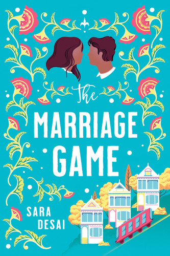 The Marriage Game book cover by Sara Desai