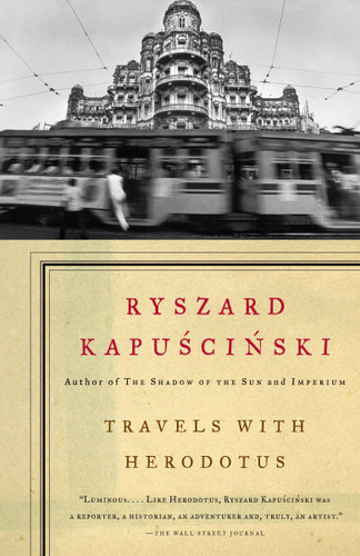 Travels with Herodotus (Vintage International) book cover by Ryszard Kapuscinski
