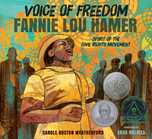 Voice of Freedom: Fannie Lou Hamer: The Spirit of the Civil Rights Movement book cover by Carole Boston Weatherford