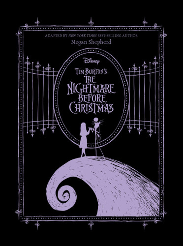 Tim Burton's The Nightmare Before Christmas book cover by Megan Shepherd