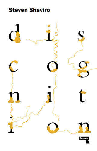 Discognition book cover by Steven Shaviro
