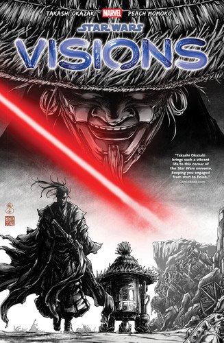 Star Wars: Visions Treasury Edition book cover by Takashi Okazaki