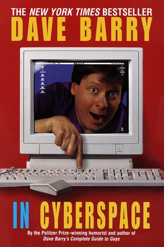 Dave Barry in Cyberspace book cover by Dave Barry