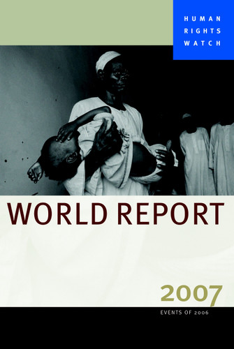 Human Rights Watch World Report 2007 book cover by Human Rights Watch