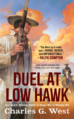 Duel at Low Hawk book cover by Charles G. West