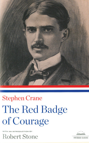The Red Badge of Courage: A Library of America Paperback Classic book cover by Stephen Crane