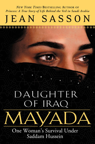 Mayada, Daughter of Iraq: One Woman's Survival Under Saddam Hussein book cover by Jean Sasson