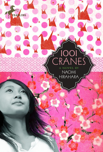 1001 Cranes book cover by Naomi Hirahara