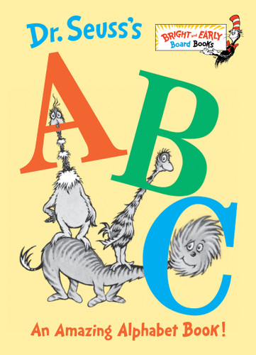 Dr. Seuss's ABC: An Amazing Alphabet Book! (Bright & Early Board Books) book cover by Dr. Seuss