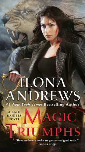 Magic Triumphs (Kate Daniels) book cover by Ilona Andrews