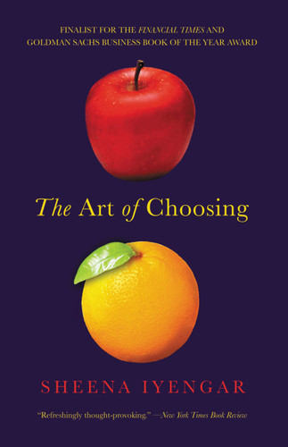 The Art of Choosing book cover by Sheena Iyengar