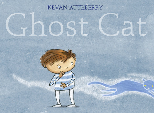 Ghost Cat book cover by Kevan Atteberry