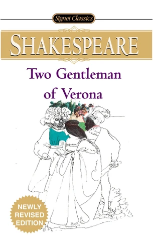 The Two Gentlemen of Verona book cover by William Shakespeare