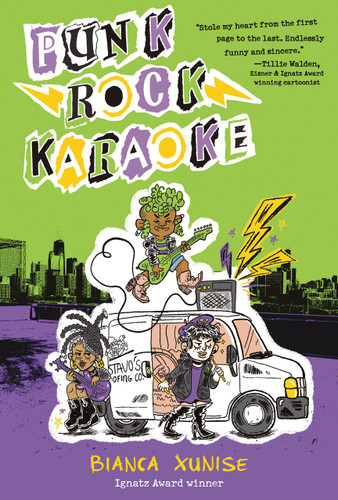 Punk Rock Karaoke book cover by Bianca Xunise