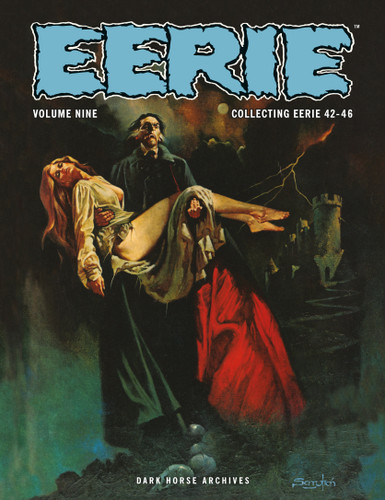 Eerie Archives Volume 9 (Eerie Archives) book cover by Esteban Maroto, Doug Moench