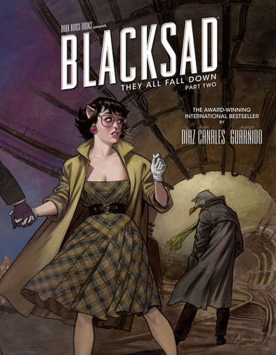 Blacksad: They All Fall Down · Part Two (Blacksad) book cover by Juan Díaz Canales