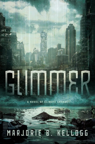 Glimmer book cover by Marjorie B Kellogg