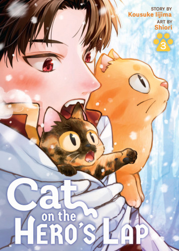 Cat on the Hero's Lap Vol. 3 (Cat on the Hero's Lap) book cover by Kousuke Iijima