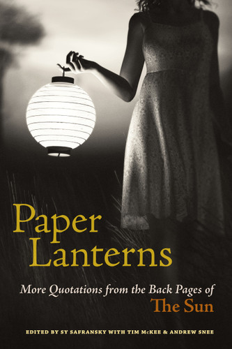 Paper Lanterns: More Quotations from the Back Pages of The Sun book cover by 