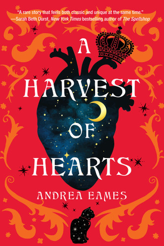 A Harvest of Hearts book cover by Andrea Eames