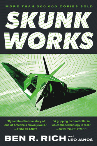 Skunk Works: A Personal Memoir of My Years of Lockheed book cover by Ben R. Rich, Leo Janos