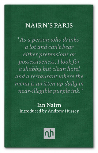 Nairn's Paris book cover by Ian Nairn