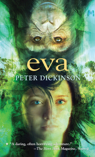 Eva book cover by Peter Dickinson