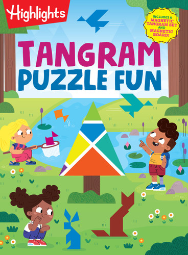 Tangram Puzzle Fun (Highlights Fun to Go Deluxe) book cover by 