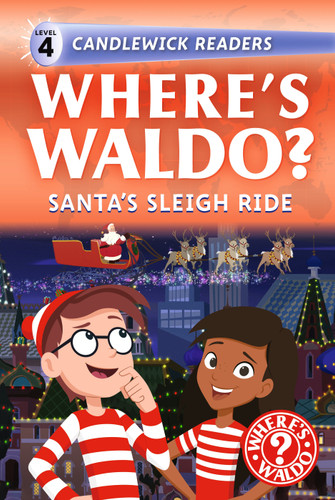Where's Waldo? Santa's Sleigh Ride: Early Reader (Where's Waldo? Early Readers) book cover by Candlewick Press