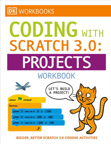 DK Workbooks: Computer Coding with Scratch 3.0 Workbook (DK Workbooks) book cover by DK