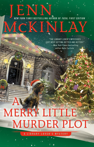 A Merry Little Murder Plot (A Library Lover's Mystery) book cover by Jenn McKinlay