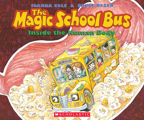 The Magic School Bus Inside the Human Body (The Magic School Bus) book cover by Joanna Cole