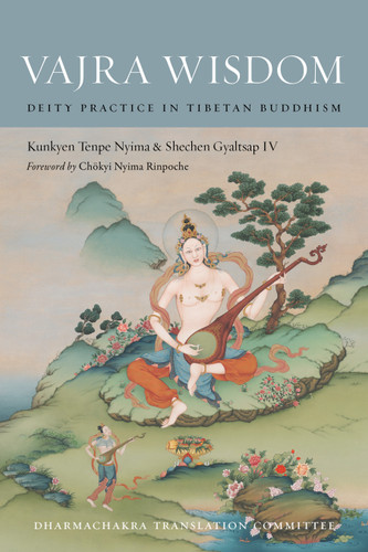 Vajra Wisdom: Deity Practice in Tibetan Buddhism book cover by Kunkyen Tenpe Nyima, Shechen Gyaltsap IV, Shechen Gyaltsap Gyurme Pema Namgyal