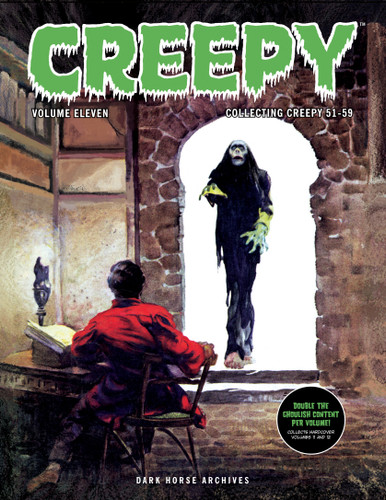 Creepy Archives Volume 11 (Double-Sized Volume) (Creepy Archives) book cover by Gardner Fox, Steve Skeates