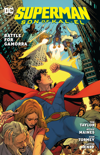 Superman: Son of Kal-El Vol. 3: Battle for Gamorra book cover by Tom Taylor