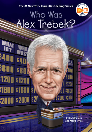 Who Was Alex Trebek? (Who Was?) book cover by Pam Pollack, Meg Belviso, Who HQ