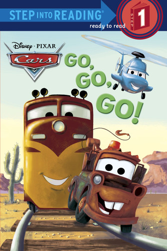 Go, Go, Go! (Disney/Pixar Cars) (Step into Reading, Step 1) book cover by Melissa Lagonegro