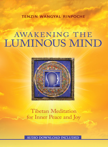 Awakening the Luminous Mind: Tibetan Meditation for Inner Peace and Joy book cover by Tenzin Wangyal Rinpoche